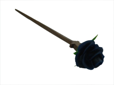 

Advance Hotline Hand made wooden Juda pin with procelain clay work Hair Pin(Multicolor)