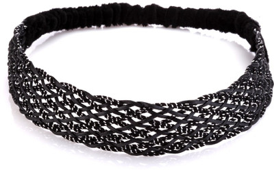 

Trinketbag Black Mesh Stretchable Hair Band(Black)