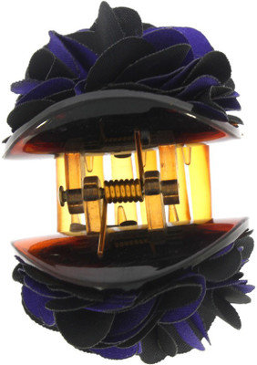 Anuradha Art Stylish Hair Clip(Black, Blue)