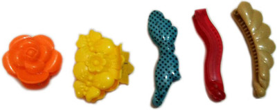 

OBEROI TRENDY Hair Clip, Banana Clip(Multicolor)