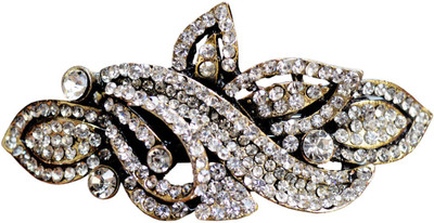 

Juhi Creations BRW10 Hair Clip(Bronze, White)