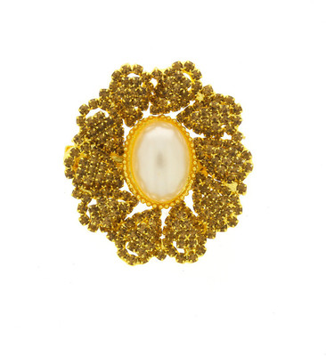 Anuradha Art Stylish Hair Clip(Gold)