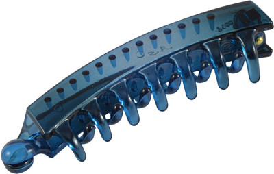 

Sarah Small Stylish Griper Banana Clip(Blue)