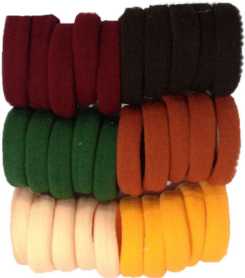 

GRACE FASHION VILLA Thin Elastic Rubber Band(Multicolor)