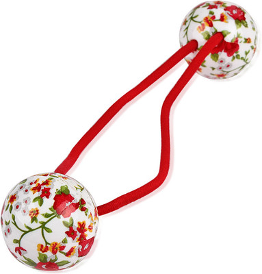 

Trendy Baubles Premier Collection Rubber Band(Red, White)