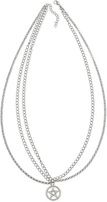 

Fayon Silver Star Charm Hair Chain(Silver)