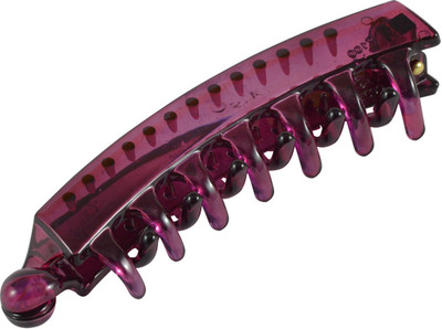 

Sarah Small Stylish Griper Banana Clip(Pink)