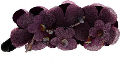 

Anuradha Art Trendy Banana Clip(Purple)