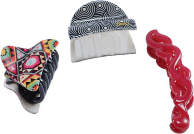 

Saamarth Impex SI-3571 Hair Claw, Banana Clip(Multicolor)