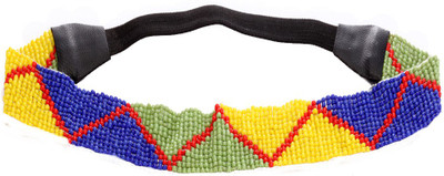

Trinketbag Tri-Beady Pattern Stretchable Hair Band(Multicolor)