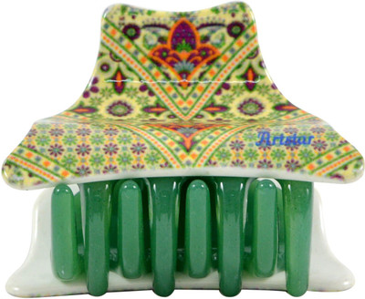 

Sarah Vintage Floral Print Hair Claw(Multicolor)