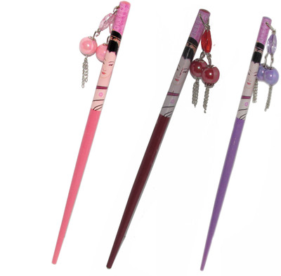 

Juhi Juda Pin Hair Accessory Set(Multicolor)