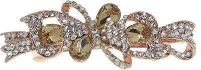 

The Ethnic Wears Ethnic yet modern Back Pin(White, Gold)