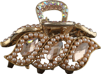

Anuradha Art Clutcher Hair Claw(Gold)