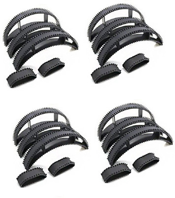 

Kabello Best Quality Bumpits Set of 4 Hair Clip(Black)