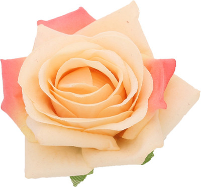 

Sanjog Vintage Rose Flower Women Brooch Pin Hair Clip(Orange)