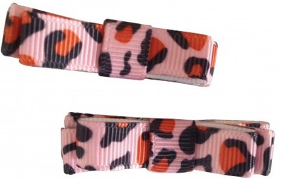 

NeedyBee Double Deck Hair Clip(Pink, Orange, Black)