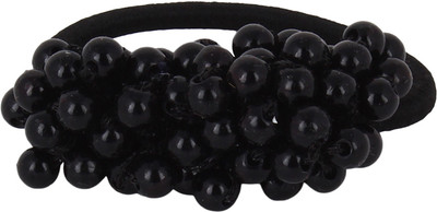 

Fayon Trendy Costume Multi Pearl Rubber Band(Black)