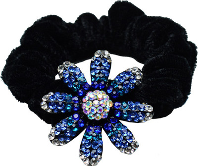 

Glitters Online Blue Colour American Diamond Hair Band(Blue)