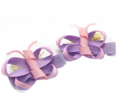 

NeedyBee Aligator Butterfly Hair Clip(Purple, Pink)