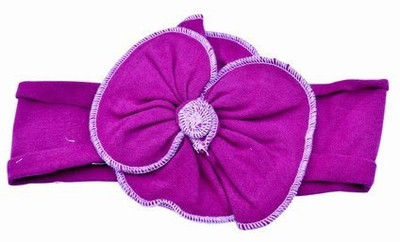 

Pink & Blue India Gorgeous soft Floral Baby Head Band(Maroon)