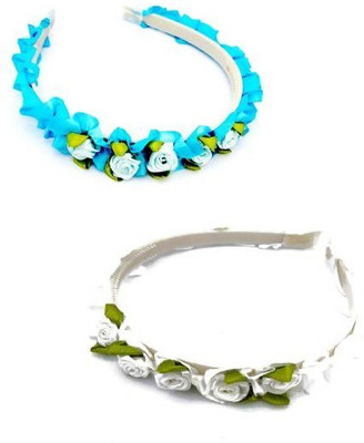 

Sparklandtwinkle blue and white Hair Band(Multicolor)