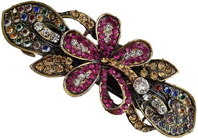 

Taj Pearl Designer Hair Clip(Yellow)
