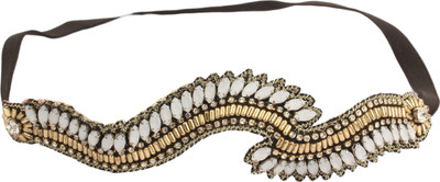 

Urban Roots Designer Hair Band(Gold, Black)