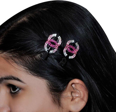 

Maayra Grand Designer Hair Clip(Purple, Pink)