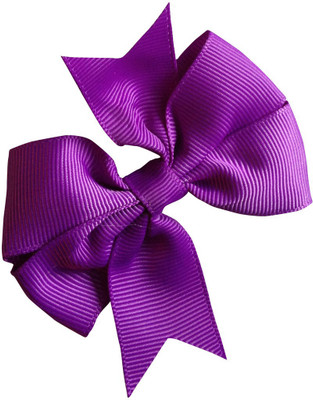 

AkinosKIDS Give a stunning appeal to your baby’s hair with this exquisite double knot hair clip for better comfort and grip. Hair Clip(Purple)