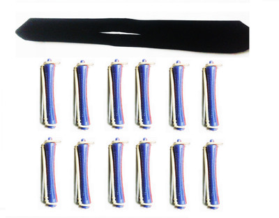

Pankh 1 Curler Belt And 12 Roller Hair Accessory Set(Blue)