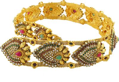 

Vama Fashions Leaf Designed Hair Chain(Multicolor)