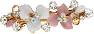 

The Ethnic Wears Ethnic yet modern Back Pin(White, Pink, Multicolor)