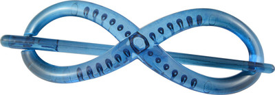 

Sarah Infinity Design Hair Claw(Blue)