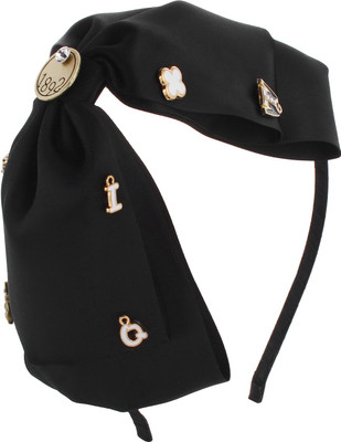 

Fayon Party Style diva Black 1892 Hair Band(Black)