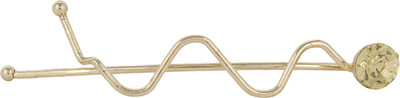 

Fayon Trendy Wire With Crystal Hair Pin(Brown)