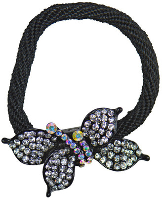 

Glitters Online Blackish Silver Colour American Diamond Hair Band(Multicolor)