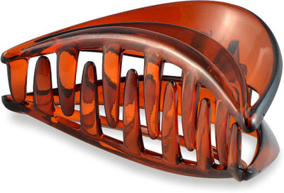 

Sarah Plastic Clutcher Hair Claw(Brown)