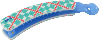 

Sarah Criss Cross Print Hair Clip(Multicolor)