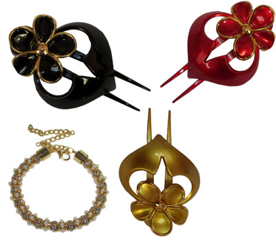 

Paperiva Juda Sticks Hair Accessory Set(Multicolor)