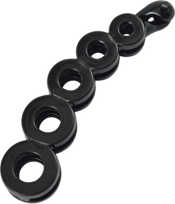 

Sarah Round Design Hair Claw(Black)