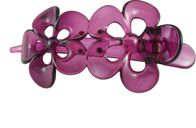 

Sarah Floral Large Hair Claw(Pink)