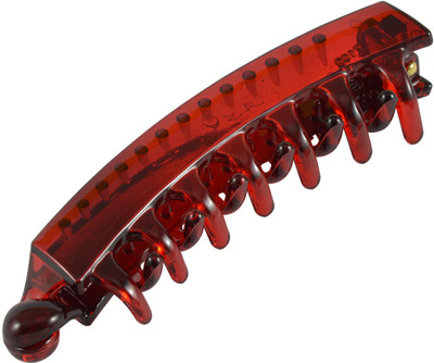 

Sarah Small Stylish Griper Banana Clip(Red)