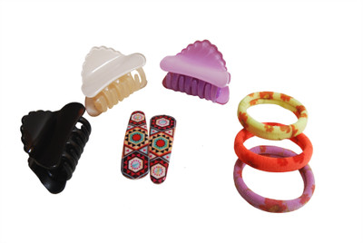 

FNB Solid Hair Accessory Set(Multicolor)