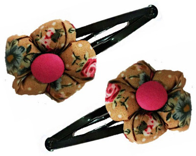 

OPC Beautiful Ethnic Hair Accessory - Pack of 2 Tic Tac Clip(Multicolor)