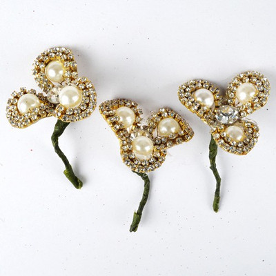 

Majik Beautiful Flowers For Styling Hair Clip(Multicolor)