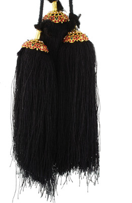 

Vama Fashions Beautiful and Good Quality Braid Extension(Black)