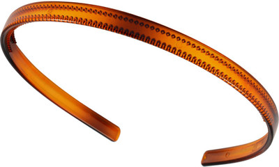 

Sarah Plain Plastic Hair Band(Brown)