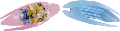 

Saamarth Impex SI-2101 Hair Clip(Blue, Pink)