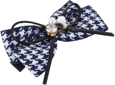 

Fayon Daily Casual Work Blue Bow Hair Pin(Blue)
